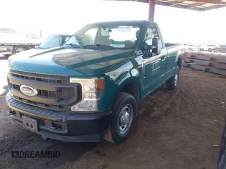 2021 Ford F-250 XL with VIN 1FTBF2A67MEC63116, listed as a IAAI auction lot 42512906 with Not provided miles and . Bid and sale history available at DreamBid. Image 2.