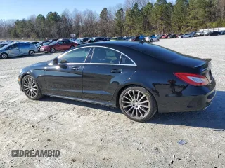 2016 Mercedes-Benz CLS with VIN WDDLJ6FB1GA165894, listed as a Copart auction lot 85794034 with 128,768 mi miles and Salvage Title. Bid and sale history available at carsss.com. Image 2.