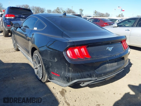 2021 Ford Mustang EcoBoost with VIN 1FA6P8TH4M5155803, listed as a IAAI auction lot 41433931 with 78,619 mi miles. Bid and sale history available at carsss.com. Image 3.
