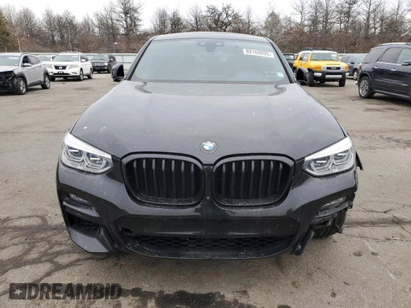 2021 BMW X4 M40i z VIN 5UX2V5C08M9H82988, wystawiony jako Copart lot #88169095 z przebiegiem 61 826 mil mil oraz Szkoda całkowita • Salvage title. Historia ofert i sprzedaży dostępna na DreamBid. Obrazek 5.