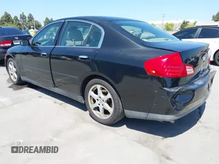 2003 Infiniti G35 z VIN JNKCV51E23M321491, wystawiony jako IAAI lot #42083194 z przebiegiem 201 845 mil mil oraz . Historia ofert i sprzedaży dostępna na DreamBid. Obrazek 3.