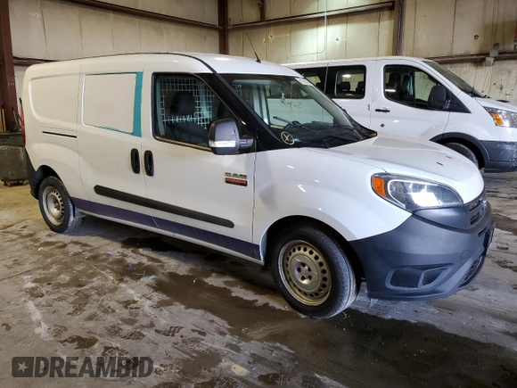 2018 Ram ProMaster City Cargo Van Tradesman with VIN ZFBERFAB1J6L43030, listed as a Copart auction lot 51239305 with 182,566 mi miles and Clean Title. Bid and sale history available at carsss.com. Image 4.