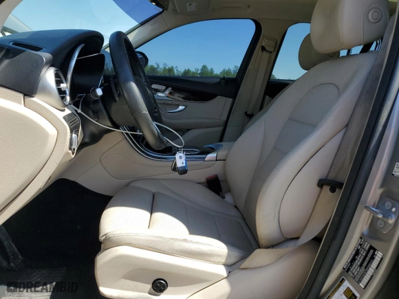 2021 Mercedes-Benz GLC with VIN W1N0G8DB7MF888313, listed as a Copart auction lot 53605655 with 87,190 mi miles and Clean Title. Bid and sale history available at carsss.com. Image 7.