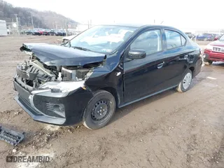 2022 Mitsubishi Mirage G4 ES with VIN ML32FUFJ4NHF09103, listed as a IAAI auction lot 41211686 with 30,151 mi miles. Bid and sale history available at carsss.com. Image 17.