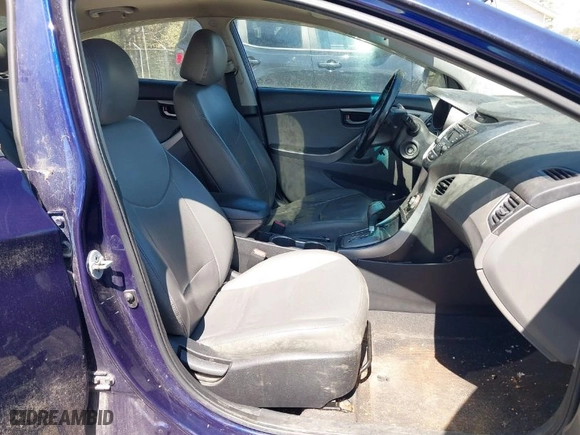 2013 Hyundai Elantra GLS PZEV with VIN 5NPDH4AE1DH429331, listed as a IAAI auction lot 42046642 with 108,557 mi miles. Bid and sale history available at carsss.com. Image 5.