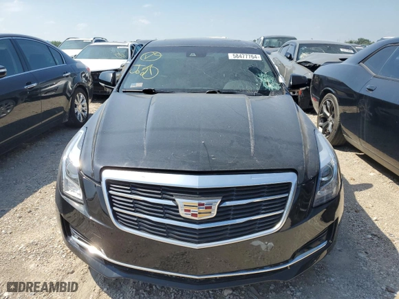 2016 Cadillac ATS Sedan Luxury Collection RWD with VIN 1G6AB5SXXG0190179, listed as a Copart auction lot 58477764 with NaN miles and Clean Title. Bid and sale history available at carsss.com. Image 5.