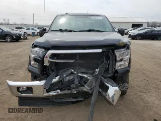 2017 Ford F-150 XL with VIN 1FTEW1EP4HKC59025, listed as a Copart auction lot 51977675 with 153,160 mi miles and Salvage title. Bid and sale history available at DreamBid. Image 5.