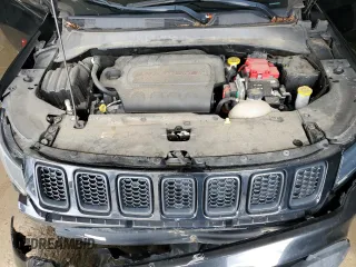2021 Jeep Compass Freedom with VIN 3C4NJDAB6MT591227, listed as a Copart auction lot 51968315 with 54,389 mi miles and Non Repairable. Bid and sale history available at carsss.com. Image 12.