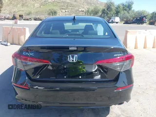 2024 Honda Civic Sedan Sport with VIN 2HGFE2F53RH580123, listed as a IAAI auction lot 41720222 with 23,196 mi miles. Bid and sale history available at carsss.com. Image 16.