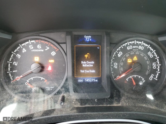 2018 Toyota Tacoma SR with VIN 5TFRX5GN1JX130962, listed as a Copart auction lot 44969624 with 145,275 mi miles and Clean Title. Bid and sale history available at carsss.com. Image 9.