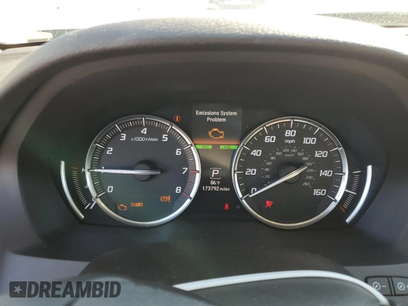 2017 Acura MDX w/Advance Pkg with VIN 5FRYD4H85HB034875, listed as a Copart auction lot 47434035 with 173,792 mi miles and Salvage Title. Bid and sale history available at carsss.com. Image 9.