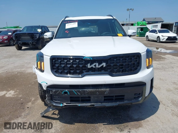 2024 Kia Telluride SX Prestige X-Pro with VIN 5XYP5DGC8RG533874, listed as a IAAI auction lot 42377392 with 11,819 mi miles and . Bid and sale history available at DreamBid. Image 12.