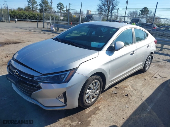 2019 Hyundai Elantra SE with VIN KMHD74LF3KU763125, listed as a IAAI auction lot 41559761 with 109,690 mi miles. Bid and sale history available at carsss.com. Image 17.