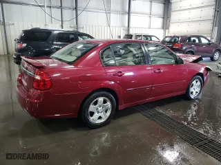 2005 Chevrolet Malibu LT with VIN 1G1ZU54885F101146, listed as a Copart auction lot 69983184 with 99,395 mi miles and Salvage Title. Bid and sale history available at carsss.com. Image 3.