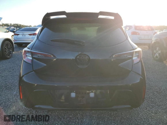 2022 Toyota Corolla Hatchback SE with VIN JTND4MBE8N3190413, listed as a Copart auction lot 76934654 with 0 mi miles and Non Repairable. Bid and sale history available at carsss.com. Image 6.
