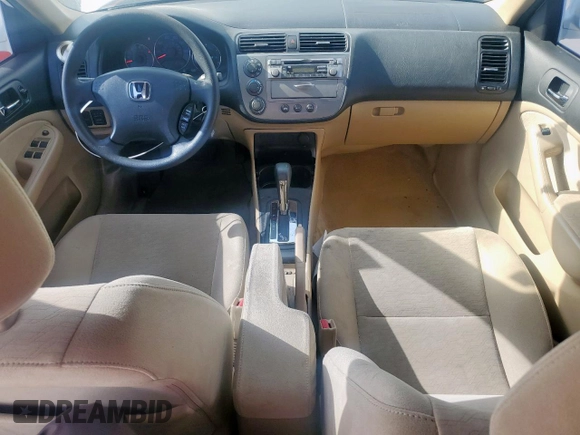 2004 Honda Civic with VIN JHMES96694S020272, listed as a Copart auction lot 52833095 with 101,325 mi miles and Clean Title. Bid and sale history available at DreamBid. Image 8.