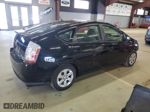 2006 Toyota Prius with VIN JTDKB20U563160612, listed as a Copart auction lot 50626705 with 70,521 mi miles and Salvage Title. Bid and sale history available at carsss.com. Image 3.