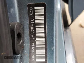 2005 Hyundai Sonata GL with VIN KMHWF25S75A161540, listed as a Copart auction lot 80282554 with 0 mi miles and Non Repairable. Bid and sale history available at carsss.com. Image 13.