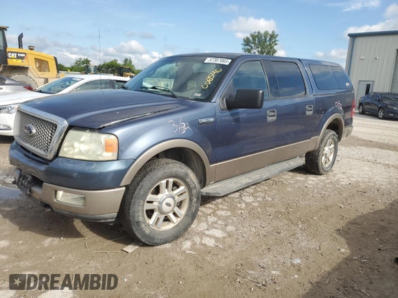 2004 Ford F-150 XLT with VIN 1FTPW14544KC06540, listed as a Copart auction lot 57387065 with 177,623 mi miles and Salvage title. Bid and sale history available at DreamBid. Image 1.