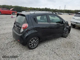 2015 Chevrolet Spark LT with VIN KL8CF6S90FC710087, listed as a Copart auction lot 77958174 with 138,468 mi miles and Salvage Title. Bid and sale history available at carsss.com. Image 3.