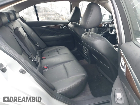 2018 Infiniti Q50 Luxe with VIN JN1EV7AP8JM361307, listed as a IAAI auction lot 41857098 with 98,243 mi miles and . Bid and sale history available at DreamBid. Image 8.