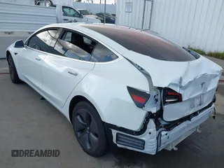 2018 Tesla Model 3 Long Range Battery with VIN 5YJ3E1EA3JF023300, listed as a IAAI auction lot 41925504 with 100,512 mi miles and . Bid and sale history available at DreamBid. Image 3.