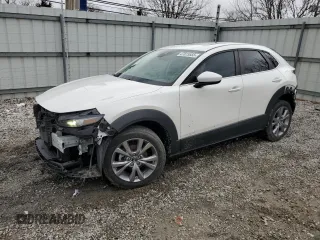 2021 Mazda CX-30 Preferred with VIN 3MVDMBCLXMM300024, listed as a Copart auction lot 47819555 with 109,622 mi miles and Salvage Title. Bid and sale history available at carsss.com. Image 1.