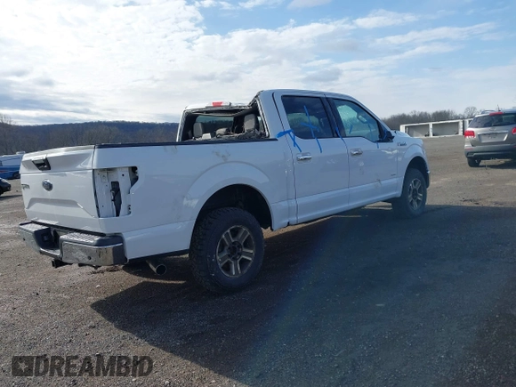 2016 Ford F-150 XLT with VIN 1FTEW1EP5GFC10407, listed as a IAAI auction lot 41729505 with 182,464 mi miles and . Bid and sale history available at carsss.com. Image 4.