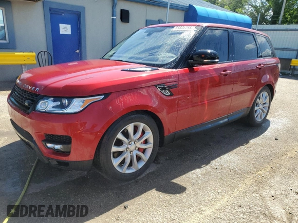 2016 Land Rover Range Rover Sport Dynamic with VIN SALWR2EF7GA544243, listed as a Copart auction lot 55601755 with 102,745 mi miles and Clean Title. Bid and sale history available at DreamBid. Image 1.