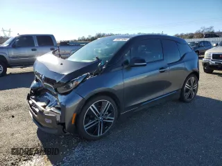 2019 BMW i3 with VIN WBY8P4C52K7D54319, listed as a Copart auction lot 86821894 with 37,200 mi miles and Salvage Title. Bid and sale history available at carsss.com. Image 1.