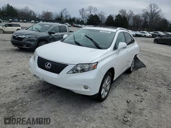 2010 Lexus RX 350 with VIN 2T2ZK1BA0AC038408, listed as a Copart auction lot 48304085 with 125,535 mi miles and Clean Title. Bid and sale history available at DreamBid. Image 12.