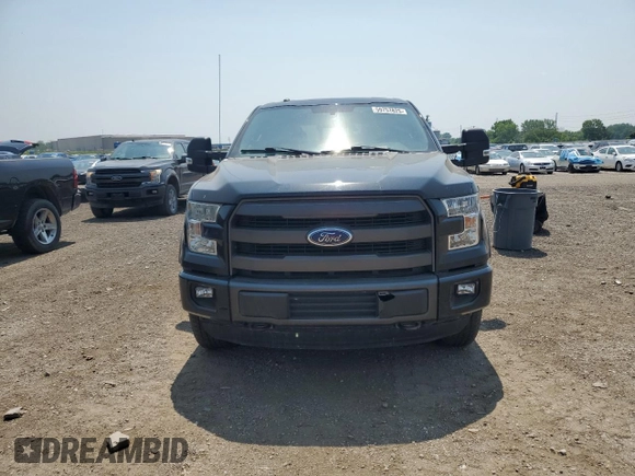 2015 Ford F-150 XLT with VIN 1FTEW1EG4FFA60210, listed as a Copart auction lot 59752825 with 323,475 mi miles and Salvage title. Bid and sale history available at DreamBid. Image 5.