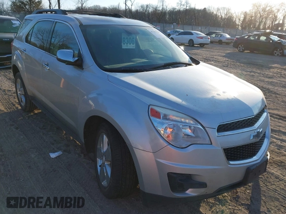 2014 Chevrolet Equinox LT with VIN 2GNFLFE32E6354051, listed as a IAAI auction lot 41443509 with 119,135 mi miles. Bid and sale history available at carsss.com. Image 1.