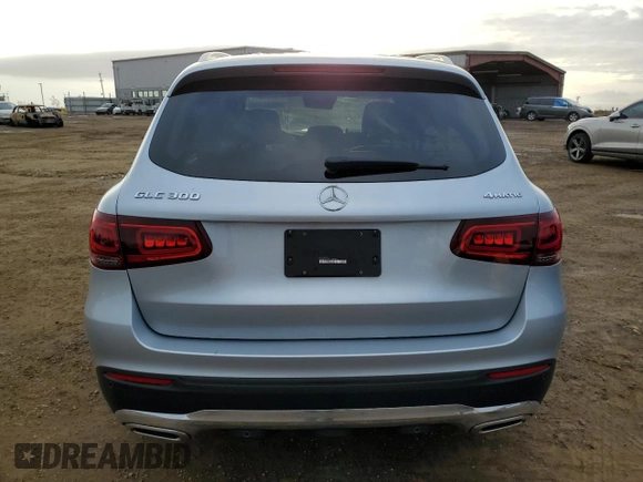 2022 Mercedes-Benz GLC 300 with VIN W1N0G8EB0NG042857, listed as a Copart auction lot 86660434 with Not Provided miles and Salvage Title. Bid and sale history available at DreamBid. Image 6.
