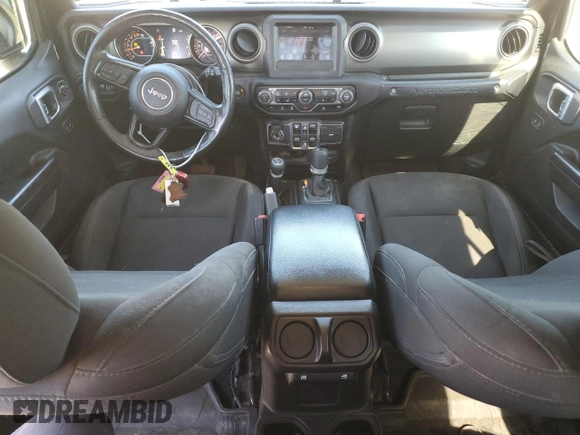 2020 Jeep Wrangler Unlimited Sport S z VIN 1C4HJXDG2LW169308, wystawiony jako Copart lot #55959105 z przebiegiem 58 950 mil mil oraz Szkoda całkowita • Salvage title. Historia ofert i sprzedaży dostępna na DreamBid. Obrazek 8.