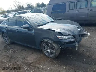 2017 Lexus GS with VIN JTHCZ1BL2HA006547, listed as a IAAI auction lot 42037015 with 71,566 mi miles. Bid and sale history available at carsss.com. Image 1.