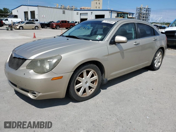 2008 Chrysler Sebring Touring with VIN 1C3LC56R18N105379, listed as a Copart auction lot 71753544 with 110,216 mi miles and Salvage Title. Bid and sale history available at carsss.com. Image 1.