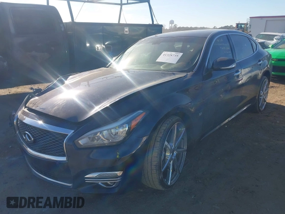 2015 Infiniti Q70 with VIN JN1BY1PP6FM600441, listed as a IAAI auction lot 41328735 with 156,402 mi miles and . Bid and sale history available at DreamBid. Image 18.