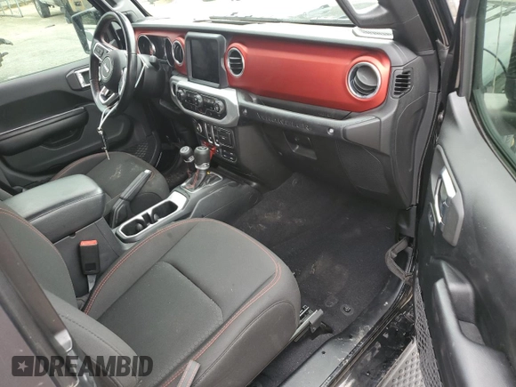2020 Jeep Wrangler Rubicon с VIN 1C4HJXCG4LW175807, выставлен на аукционе Copart как лот 79909184 с пробегом 56 935 миль миль и Списание • Salvage title. История ставок и продаж доступна на DreamBid. Изображение 8.