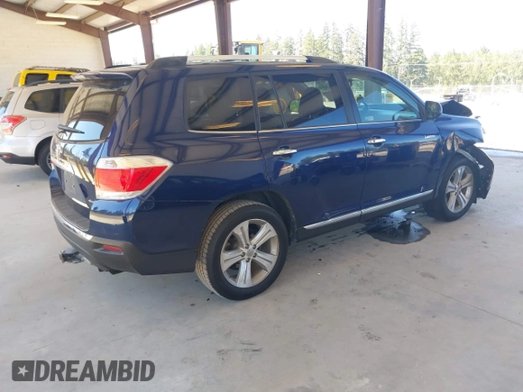 2012 Toyota Highlander Limited with VIN 5TDDK3EH1CS101402, listed as a IAAI auction lot 42714769 with 164,114 mi miles and . Bid and sale history available at DreamBid. Image 4.