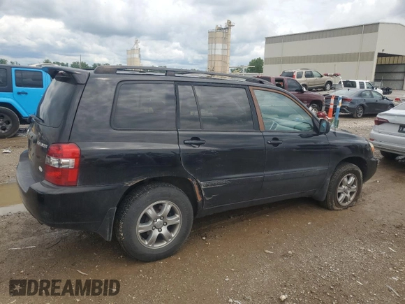 2006 Toyota Highlander z VIN JTEGP21A960121966, wystawiony jako Copart lot #58623015 z przebiegiem 193 656 mil mil oraz Czysty tytuł • Clean title. Historia ofert i sprzedaży dostępna na DreamBid. Obrazek 3.