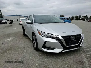 2020 Nissan Sentra SV z VIN 3N1AB8CV4LY222526, wystawiony jako Copart lot #53543915 z przebiegiem 54 974 mil mil oraz Szkoda całkowita • Salvage title. Historia ofert i sprzedaży dostępna na DreamBid. Obrazek 11.