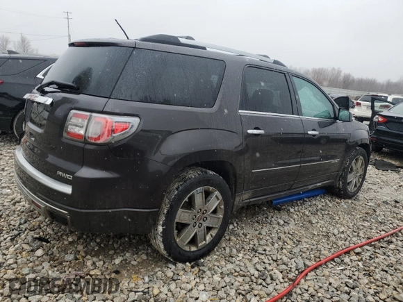2013 GMC Acadia Denali with VIN 1GKKVTKD8DJ170834, listed as a Copart auction lot 48334755 with 201,323 mi miles and Clean Title. Bid and sale history available at carsss.com. Image 3.