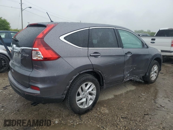 2016 Honda CR-V EX z VIN 2HKRM4H5XGH661762, wystawiony jako Copart lot #58388045 z przebiegiem 34 967 mil mil oraz Szkoda całkowita • Salvage title. Historia ofert i sprzedaży dostępna na DreamBid. Obrazek 3.