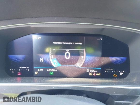 2022 Volkswagen Tiguan SE R-Line Black with VIN 3VVCB7AX5NM009696, listed as a IAAI auction lot 42364884 with 45,380 mi miles and . Bid and sale history available at DreamBid. Image 7.