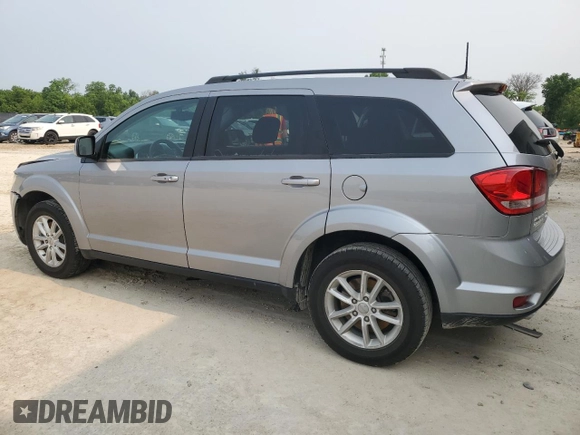 2017 Dodge Journey SXT with VIN 3C4PDCBG5HT599636, listed as a Copart auction lot 60121895 with 54,659 mi miles and Salvage title. Bid and sale history available at DreamBid. Image 2.