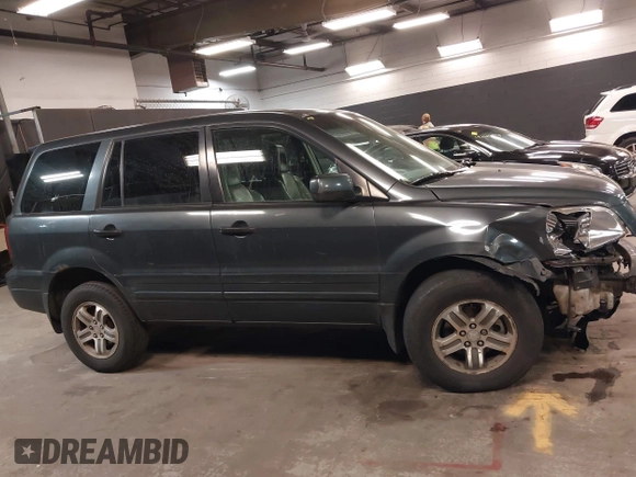 2003 Honda Pilot EX with VIN 2HKYF18603H581684, listed as a IAAI auction lot 42129330 with 186,138 mi miles and . Bid and sale history available at DreamBid. Image 14.