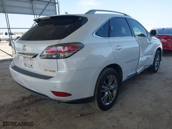 2013 Lexus RX 350 with VIN 2T2ZK1BA8DC122674, listed as a IAAI auction lot 41734418 with 139,670 mi miles. Bid and sale history available at carsss.com. Image 4.