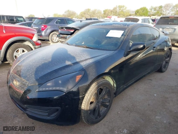 2012 Hyundai Genesis Coupe 2.0T with VIN KMHHT6KD0CU079157, listed as a IAAI auction lot 41855345 with 134,267 mi miles. Bid and sale history available at carsss.com. Image 2.