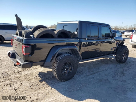 2022 Jeep Gladiator Mojave with VIN 1C6JJTEG7NL162696, listed as a Copart auction lot 42425665 with 0 mi miles and Salvage Title. Bid and sale history available at carsss.com. Image 3.